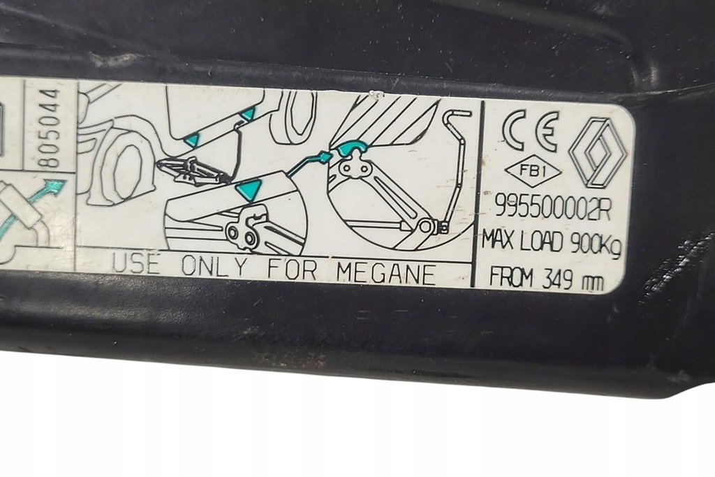 фото №1, Підйомник renault grand scénic ii jm0/1_ 995500002r 2.0l дизель 2007