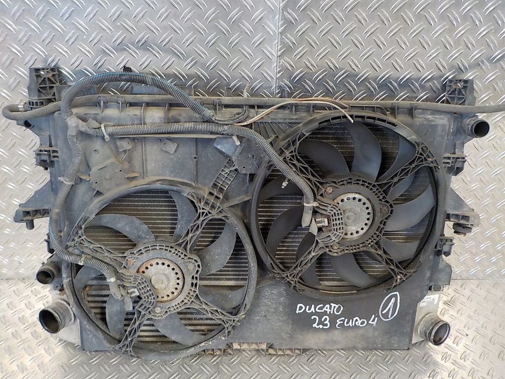 фото №1, Ducato jumper boxer 06-14 2.3 радіатор комплект