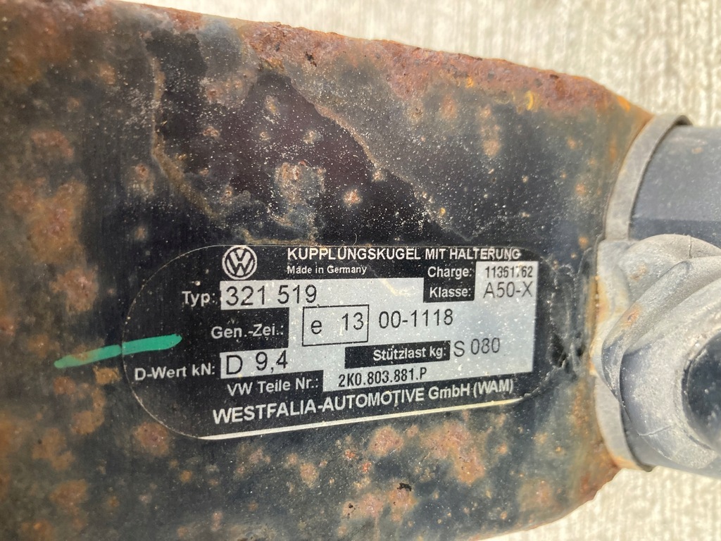 фото №7, Hak модуль vw caddy 2k0803881p