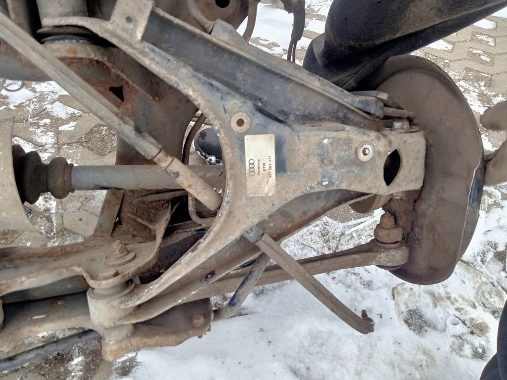 фото №13, Подвеска балка задняя audi a6 c5 kombi allroad quattro