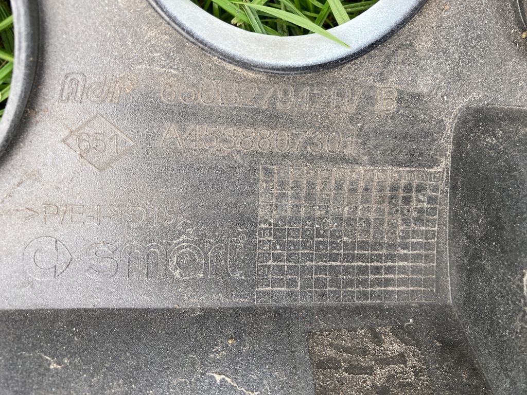 фото №10, Smart a 453 forfour brabus бампер задня