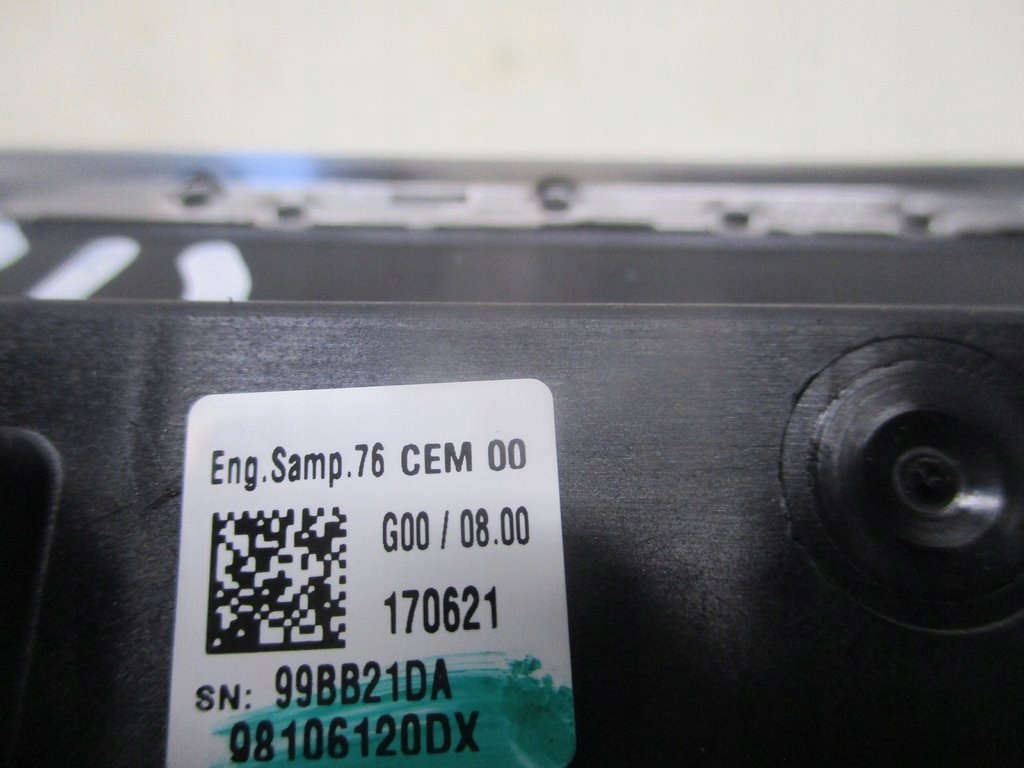 фото №8, Панель кнопка кнопки peugeot 3008 ii