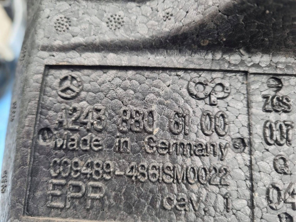 Mercedes eqa a243 w243 19- абсорбер балка пена бампера перед a2438806100 с Разборки