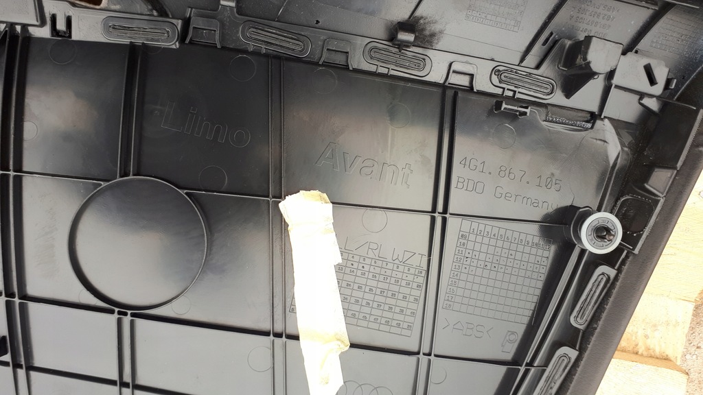 фото №12, S6 c7 4g a6 обшивка двері лівий перед шкіра eu