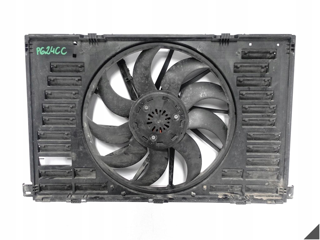 фото №1, Porsche panamera 971 bentley continental gt 3sa вентилятор корпус перед