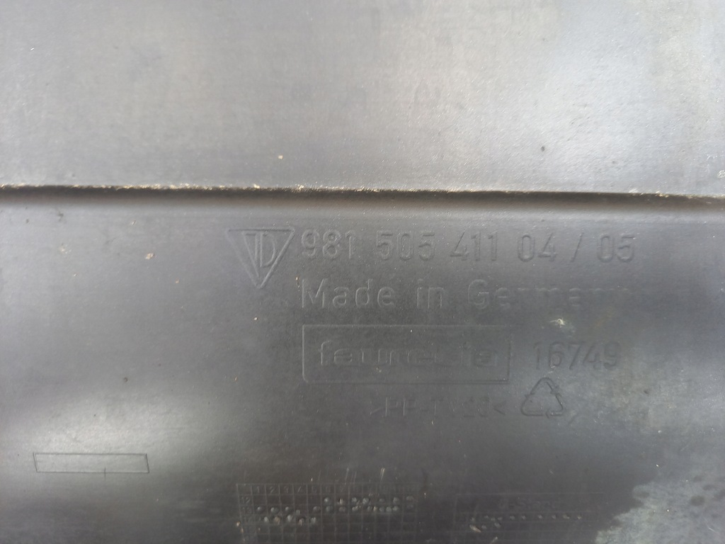 фото №9, Porsche 981 бампер задний балка усилитель задняя