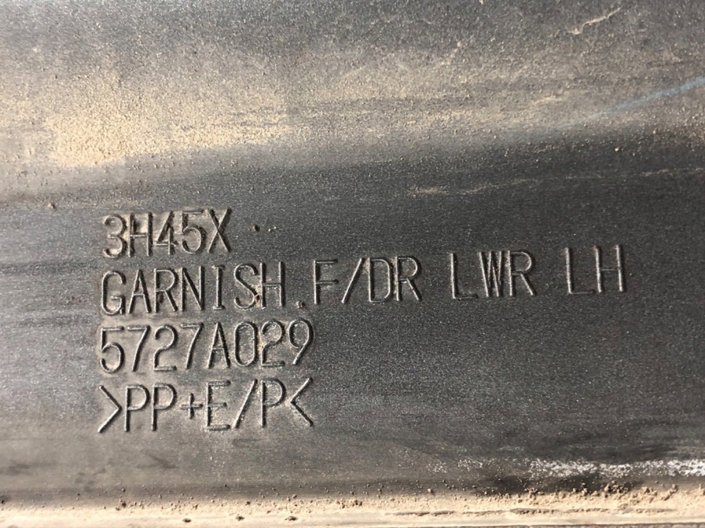 фото №5, Молдинг двері лівий перед mitsubishi outlander ii suv 06-12 5727a029