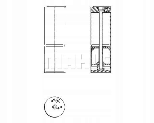 фото №13, Behr mahle осушитель кондиционера db sprinter 95- s-klasa w220
