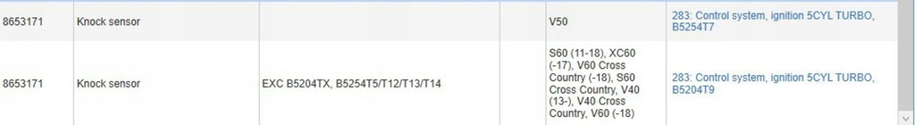 фото №8, Volvo s40 2008 датчики spalania детонационный