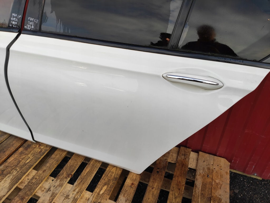 фото №10, Bmw 7 f01 дверь левый задняя левая задние оригинал цвет a300 alpinweiss идеальное состояние