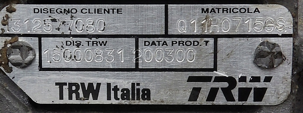 фото №4, Peugeot 807 ulysse c8 phedra рулевая рейка trw