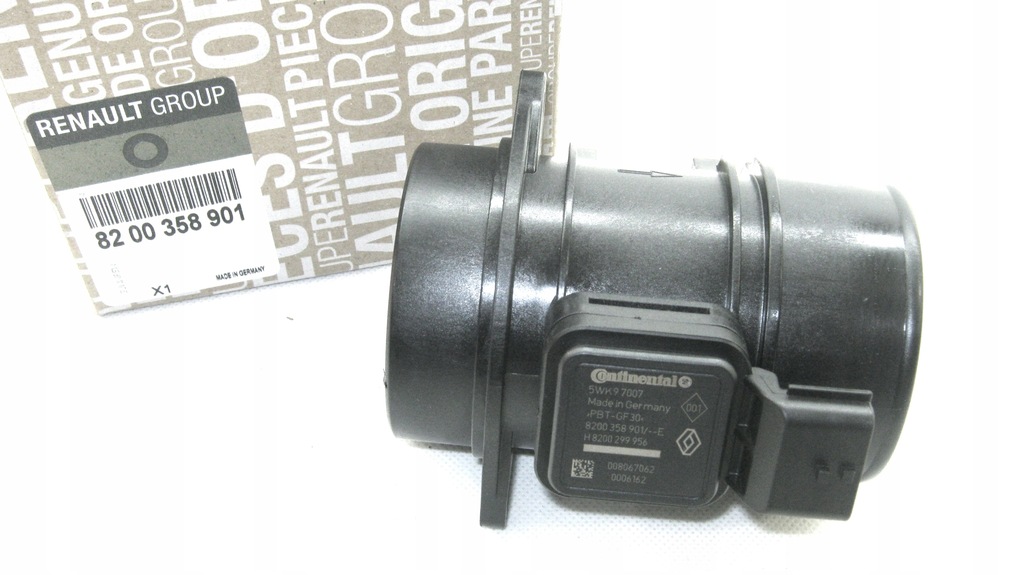 фото №5, Расходомер воздуха nissan micra 1.5dci- renault 05-