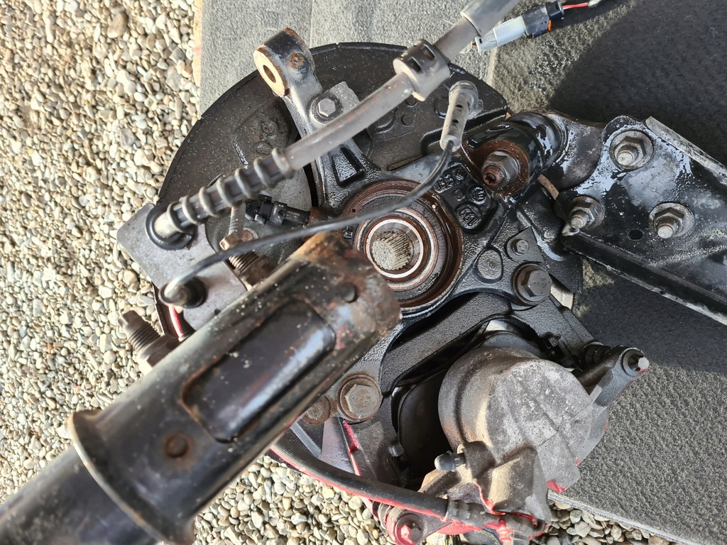 фото №5, Peugeot 508 ii gt line поворотный кулак правая перед комплектная рычаг