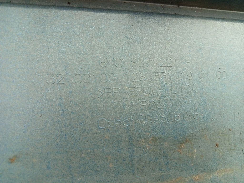 фото №13, Skoda fabia iii lift 6v0 2018-21r.- бампер перед 6v0807221f