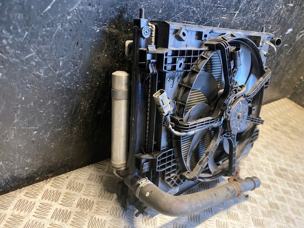 фото №5, Радиатор nissan juke 2018 набор вентилятор радиатора конденсатор, klimatyza