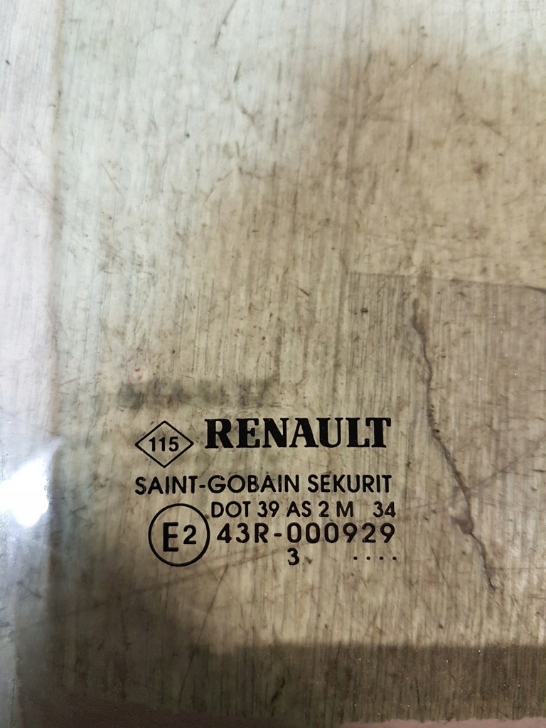 фото №2, Стекло дверь правая задняя задняя renault espace iv