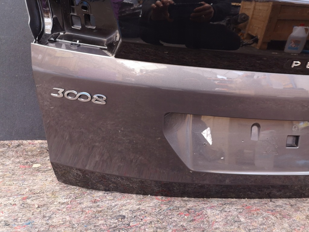 фото №4, Peugeot 3008 ii кришка багажника задня задня