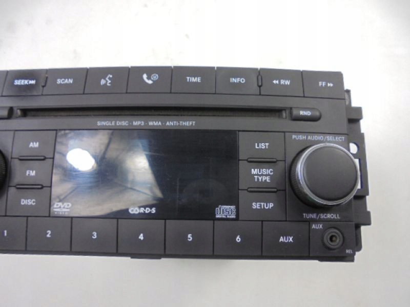 фото №8, Dodge avenger радіо cd mp3 05107096ak