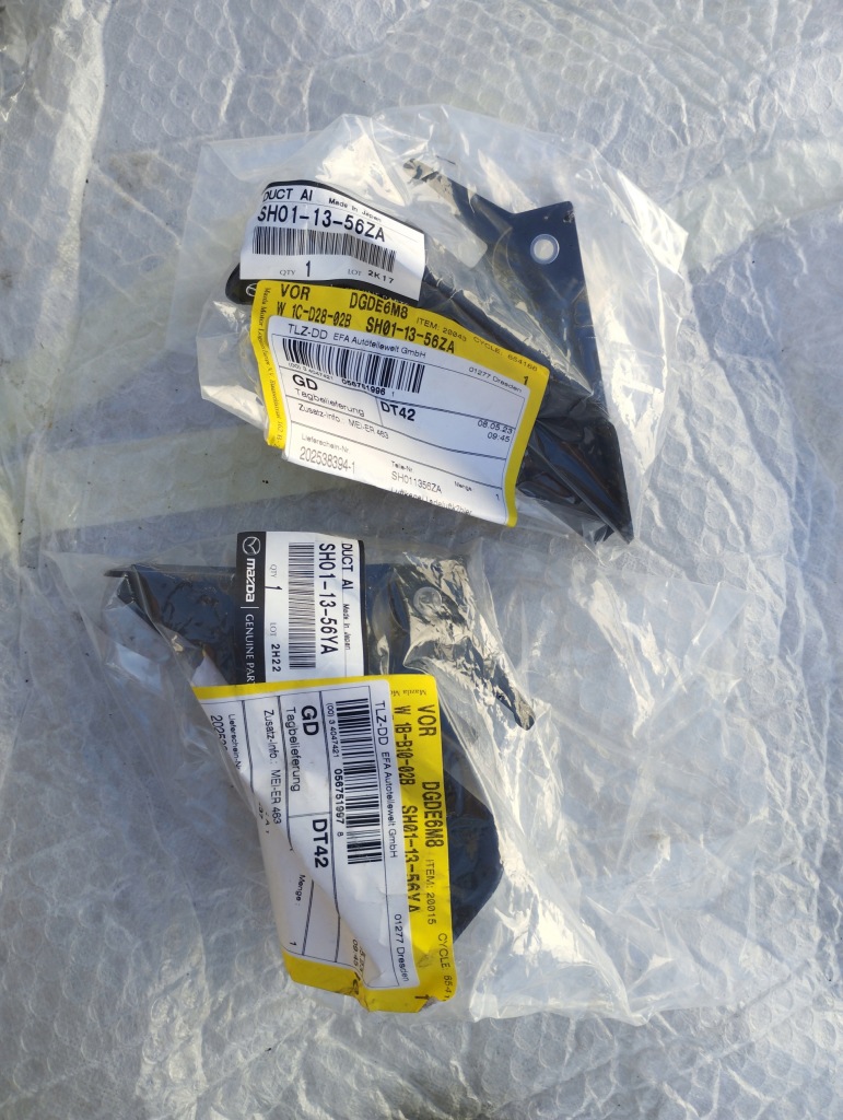 фото №1, Mazda cx5 воздуховод воздуха левая правая 2012-