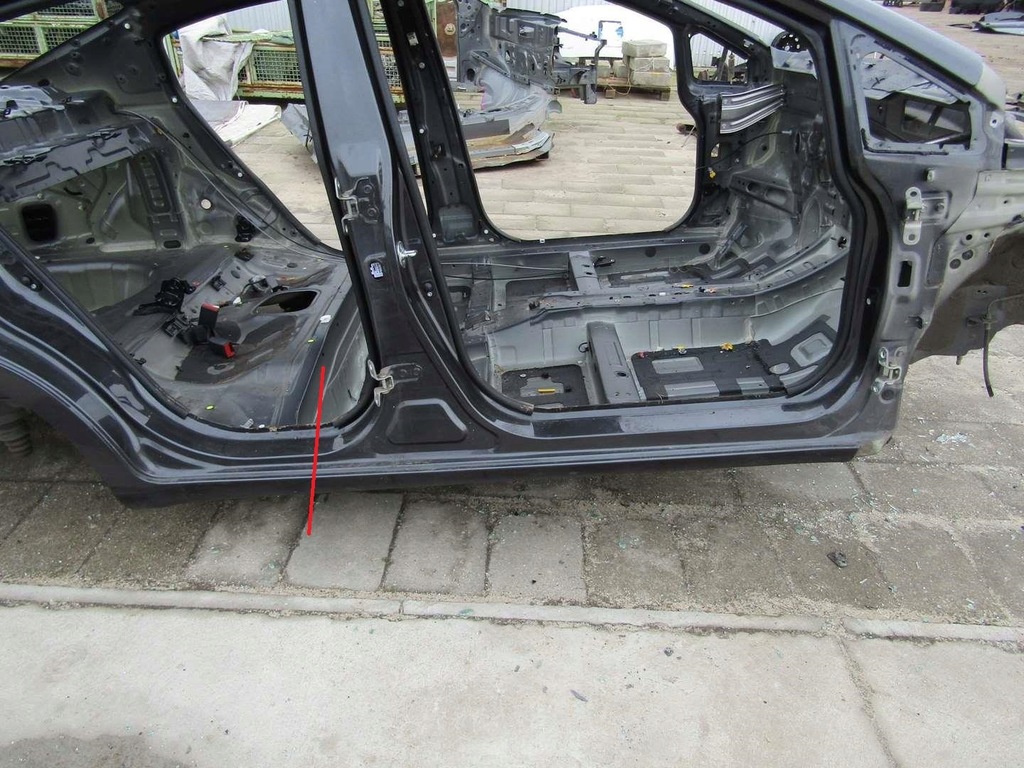 фото №1, Rio iii 16r sedan порог правый