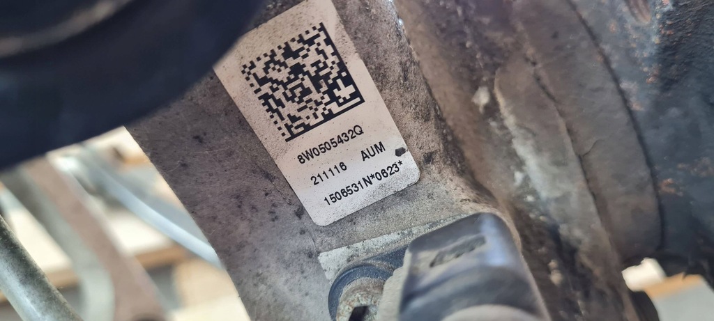 фото №8, S4 b9 8w a4 поворотный кулак подвеска рычаги правый задняя quattro 8w0505432q a5