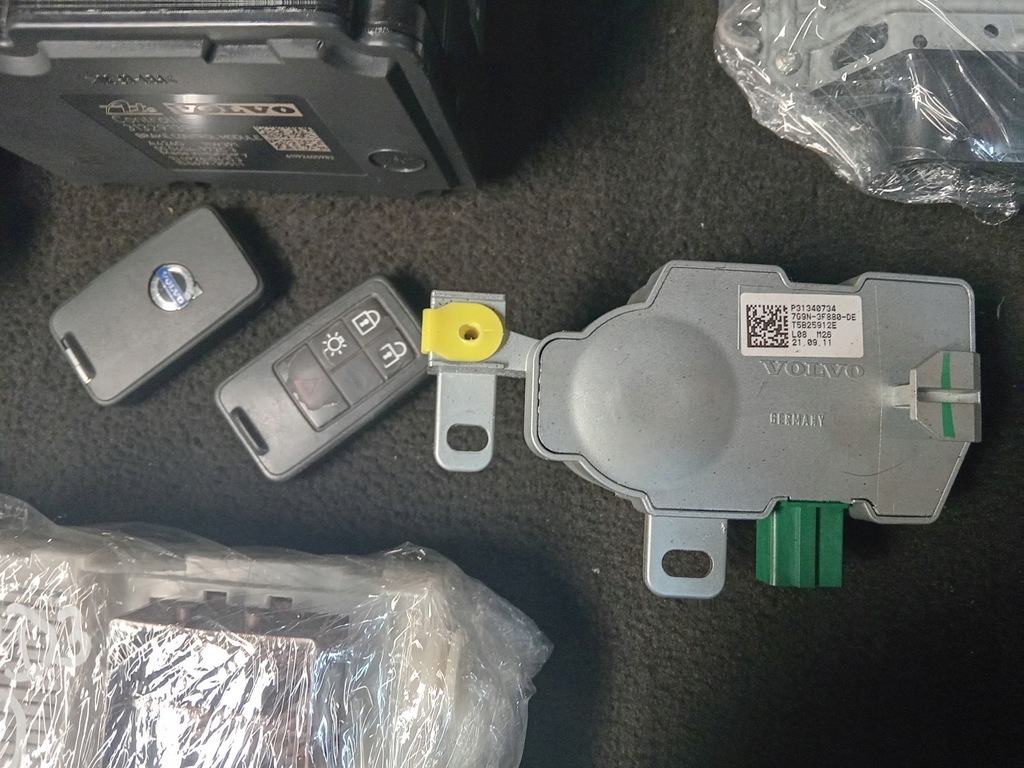 фото №10, Volvo v70 iii s80 ii 2.0 d3 набір стартовий автоматична коробка передач бортовий комп'ютер europa kpl.