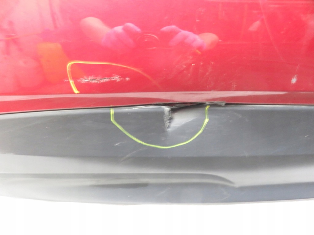 фото №10, Бампер задняя hyundai sonata vi tr2 venetian red