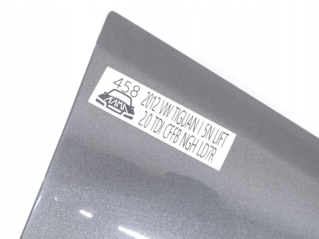 фото №14, Крыло правый перед передний vw tiguan i 5n lift szary ld7r