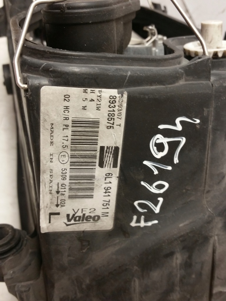 фото №13, Лампа перед левая seat ibiza cordoba iii 05-09 lift