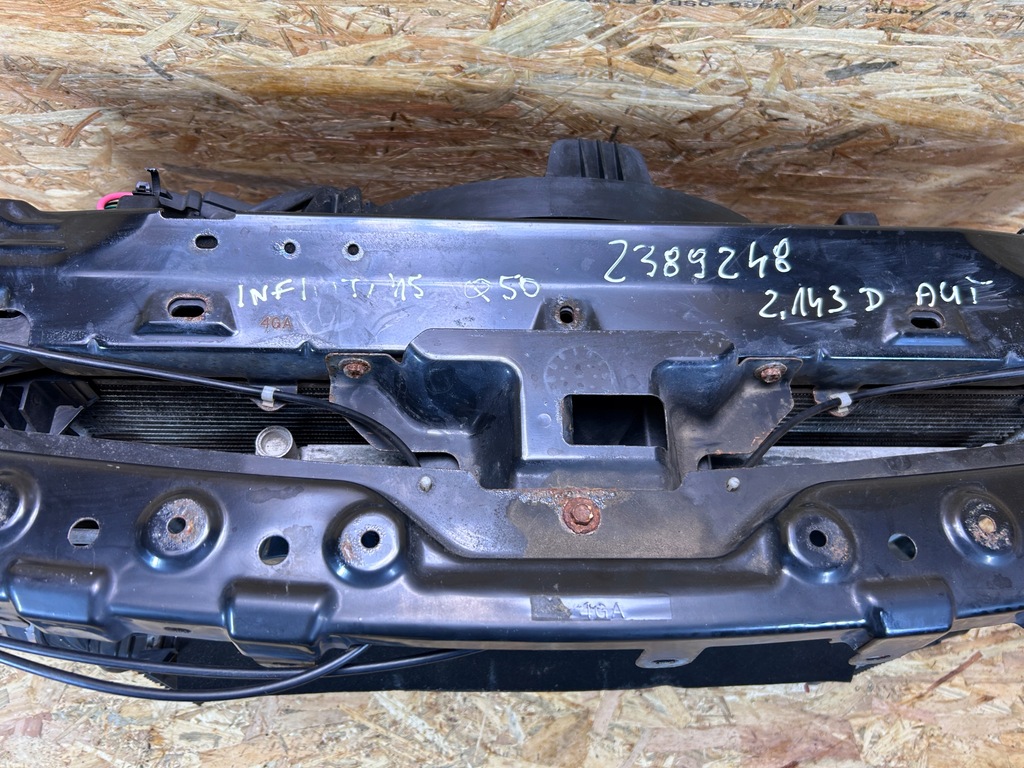 фото №11, Pas передний усилитель балка радиатор infiniti q50 2.2 дизель автоматическая коробка передач