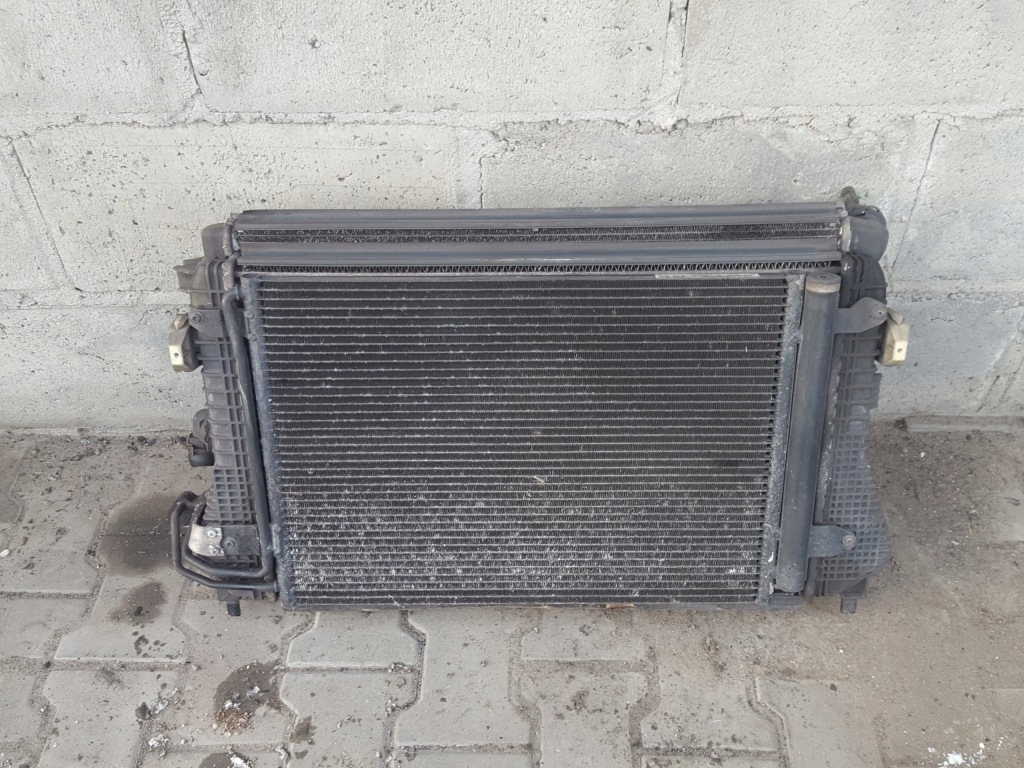 фото №1, Superb 2 ii lift 2.0 tdi радиатор вентиляторы kpl