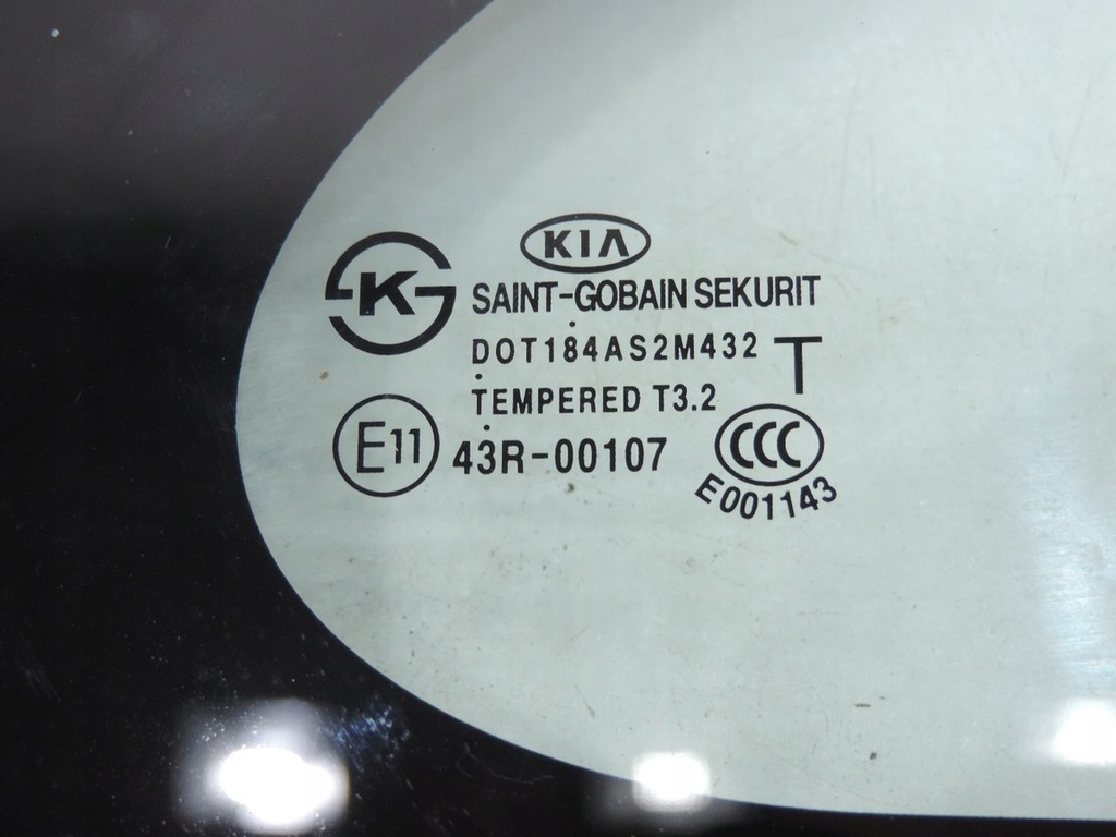фото №9, Скло кузовна правий задня kia rio iii 3d