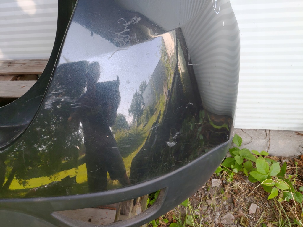 фото №7, Бампер задняя задний renault grand scenic 3 iii lata 2008-2012 цвет teb66