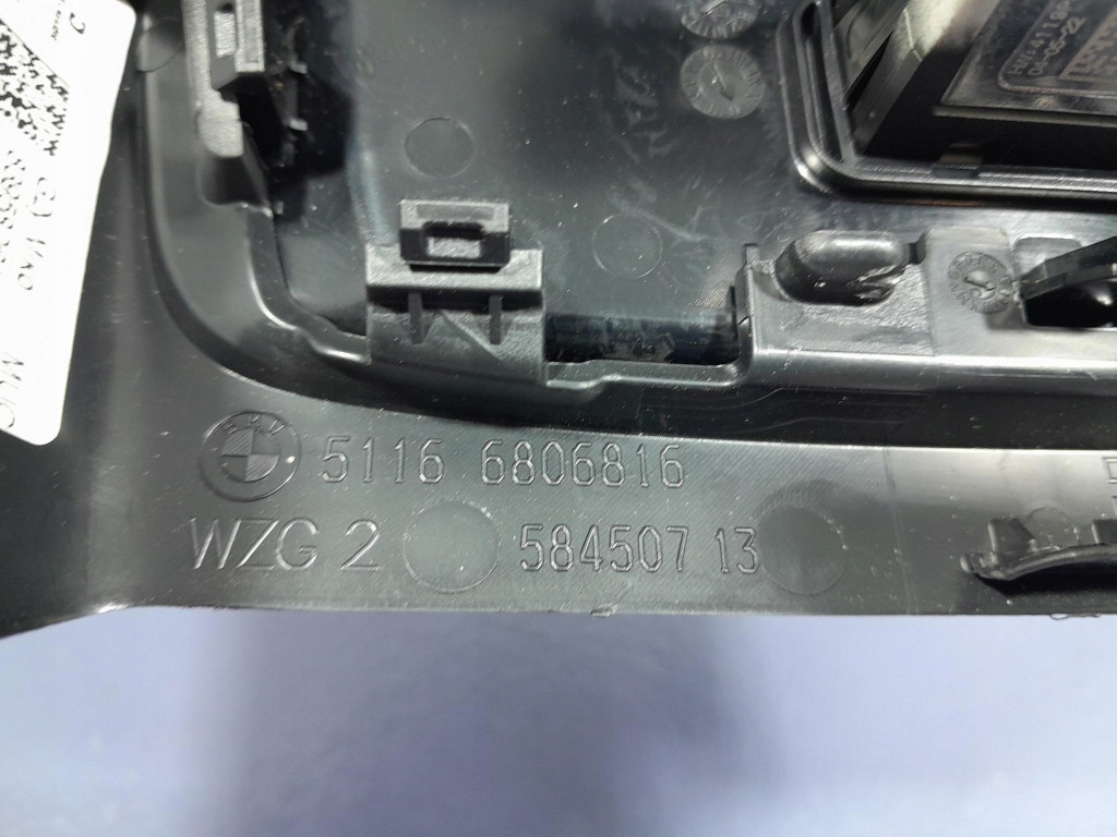 фото №5, Bmw 4 g26 решётки обдув туннель среднего задняя 6806816