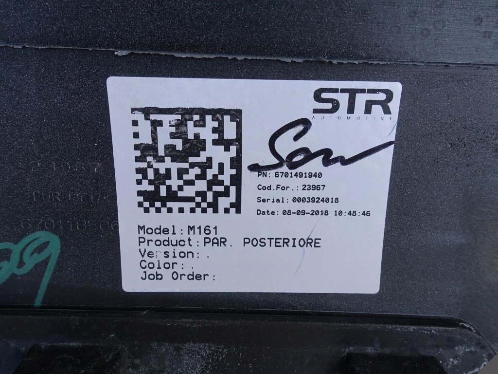 Maserati levante m161 18- lift gts бампер задняя с Разборки