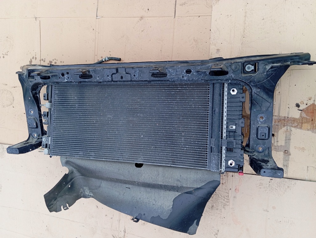 фото №13, Ford f-150 15- pas передний радиатор вентиляторы 3.5 v6 усилитель kpl