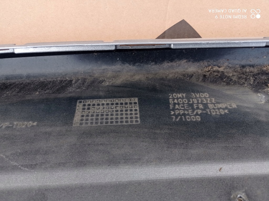 фото №7, Передний бампер mitsubishi space star ii lift 19-