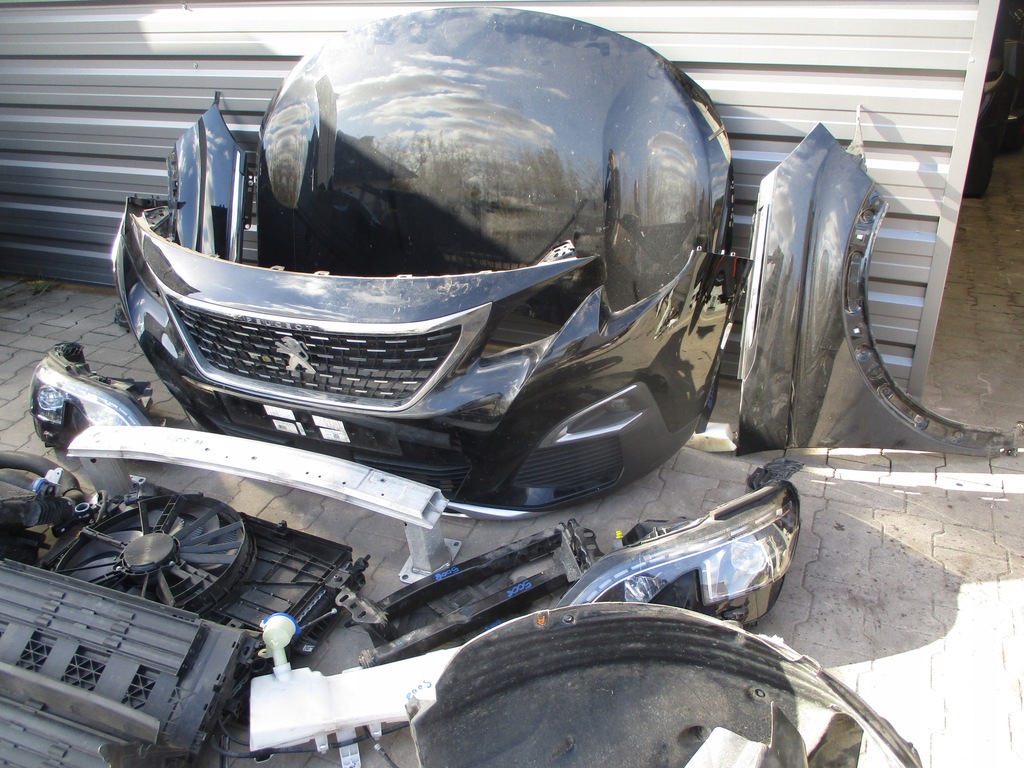 фото №6, Peugeot 5008 ii перед kompletny капот бампер pas лампы led ktvd ktv