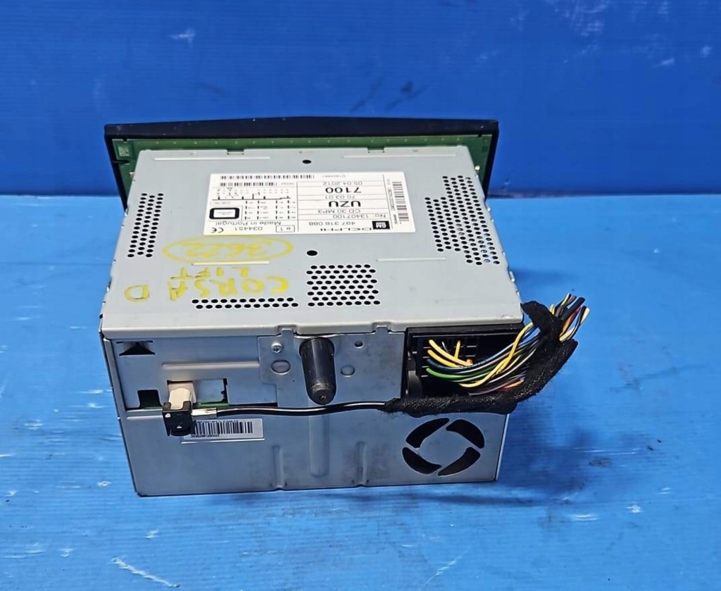 фото №3, Радио cd opel corsa d 13407100