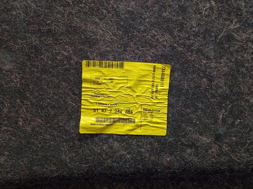 фото №5, Bmw 7 g11 g12 обивка багажника правая 7344686