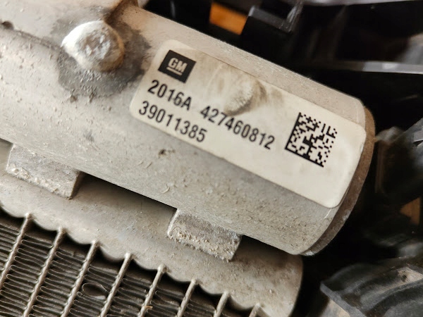 фото №7, Радиатор wody кондиционера opel astra k 1.0 1.4t