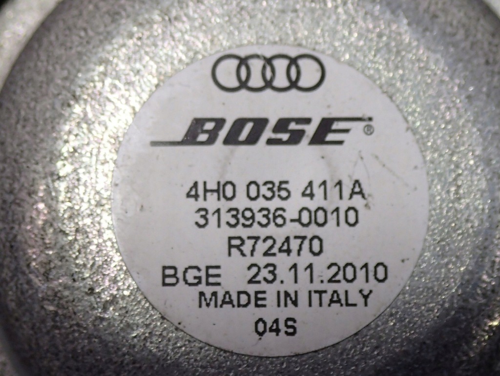 фото №9, Набір динаміки bose сабвуфер audi a8 d4 4h