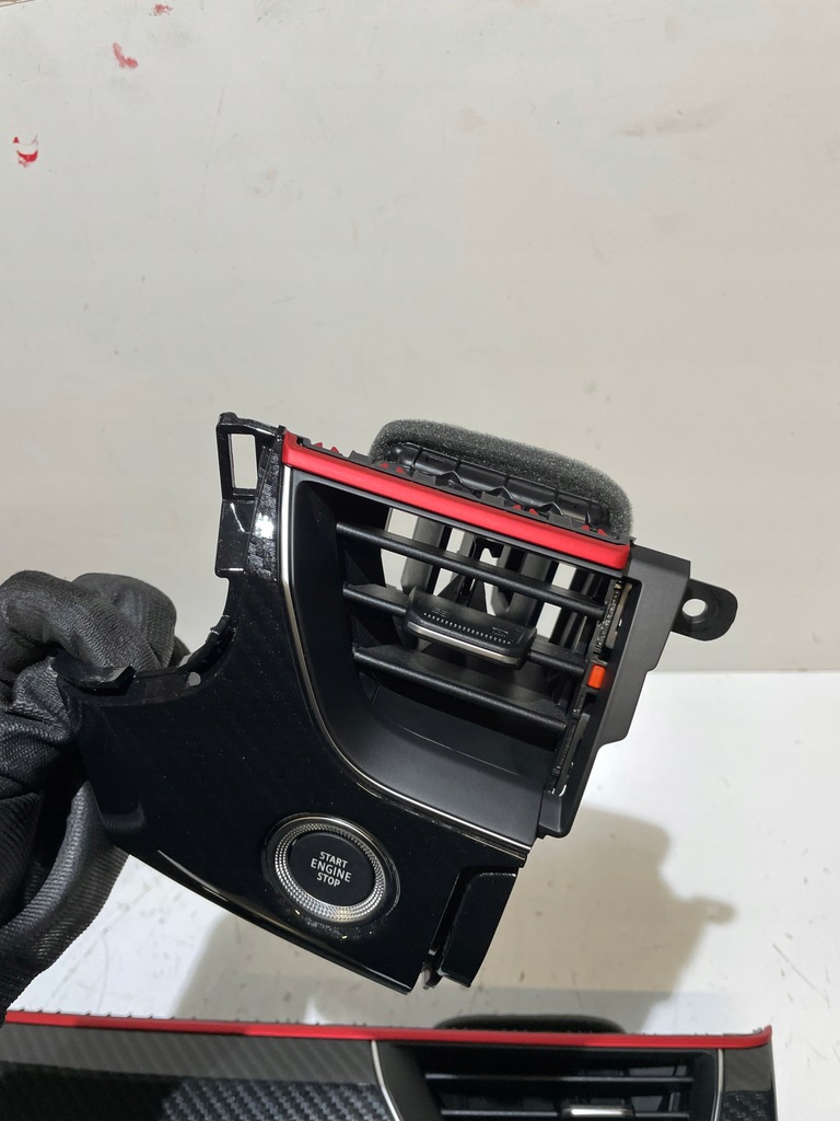 фото №7, Renault arkana r.s. line накладки консоль карбон