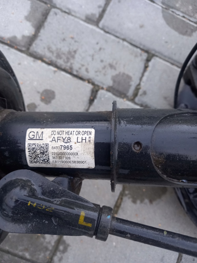 фото №4, Поворотний кулак лівий перед opel insignia b 84337965