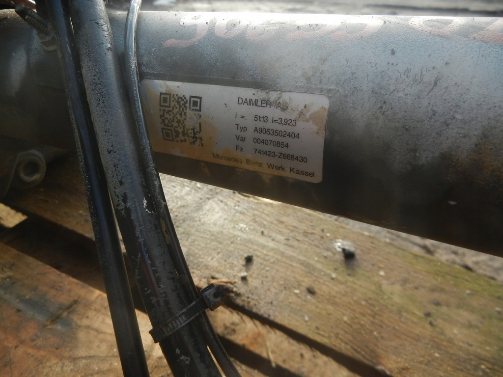 фото №6, Міст задній 51:13 малий sprinter 906 vw crafter 06-