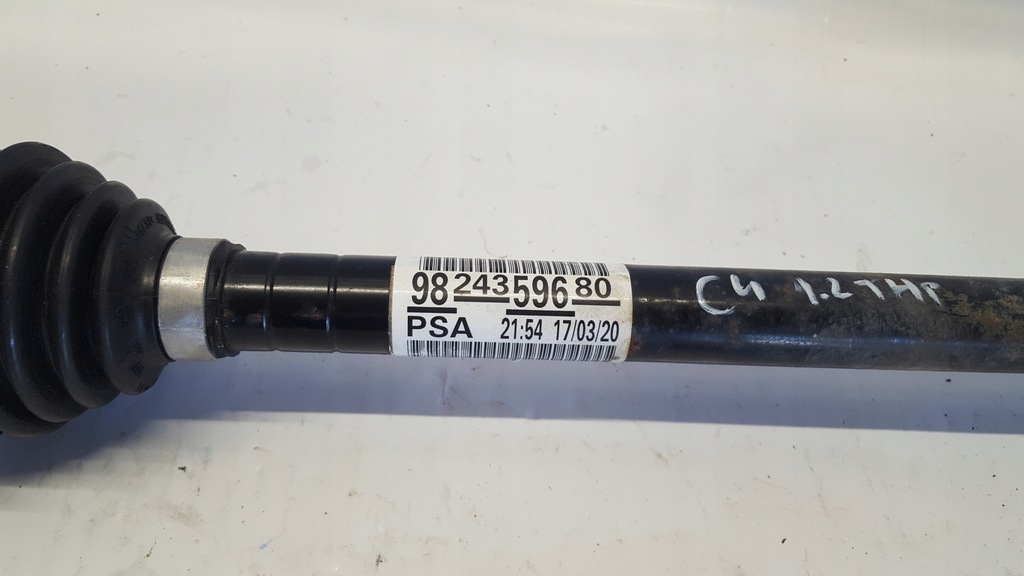 фото №4, Citroen c4 iii 1,2 thp привідний вал права 9824359680