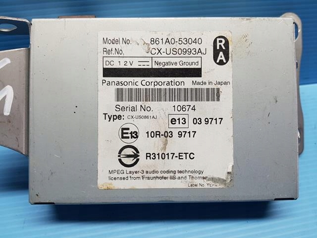 фото №2, Lexus is модуль usb 861a0-53040