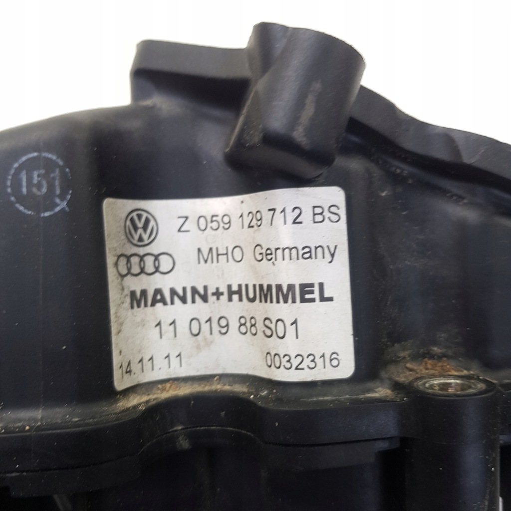 фото №5, Коллектор всасывающий правый 059129712 audi a4 a5 3.0 tdi