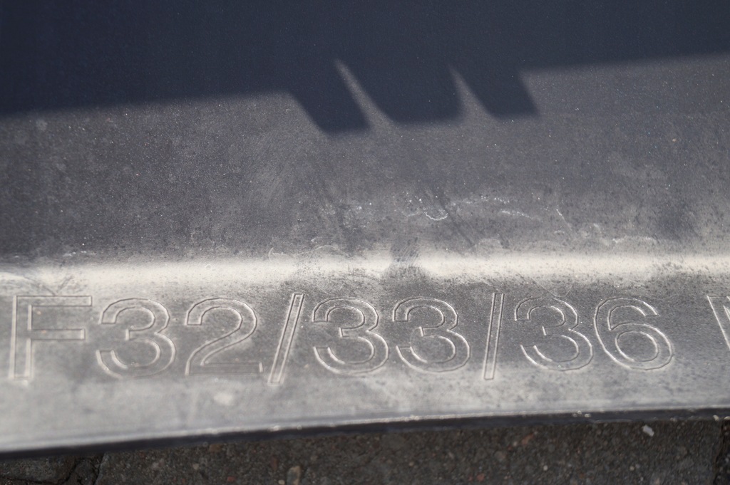 фото №9, Дифузор накладка спойлер dół бампера задня bmw 4 f32 f33 m-pakiet 8054563