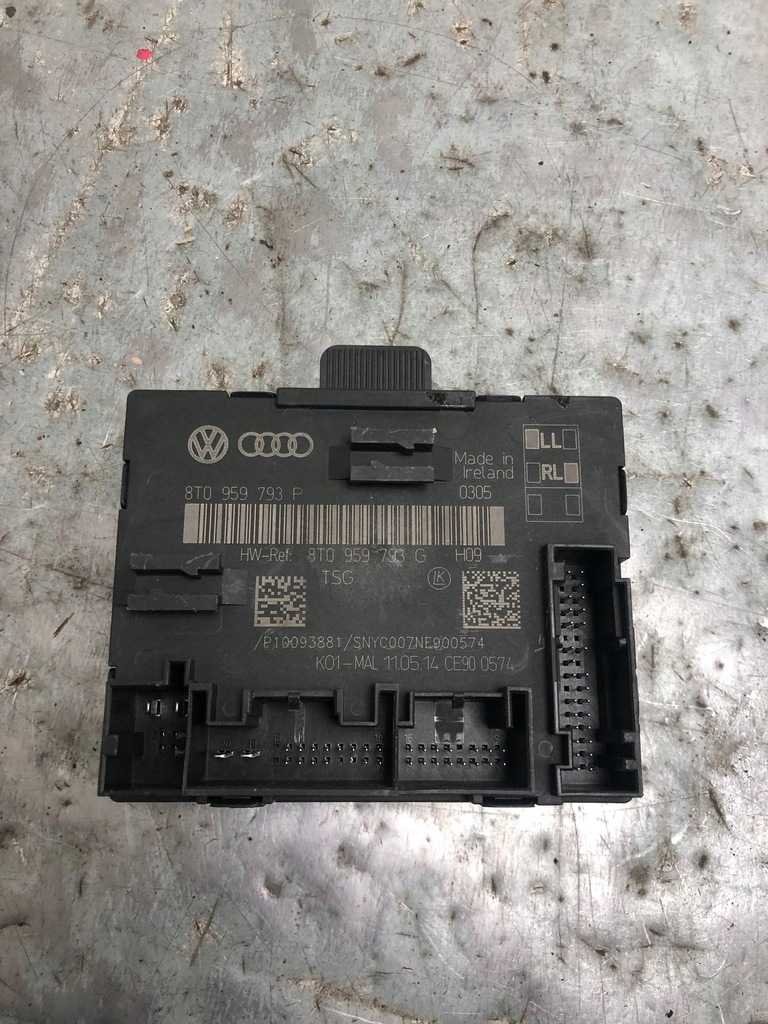 фото №1, Модуль двері лівий перед audi a4 b8 lift 8t0959793p